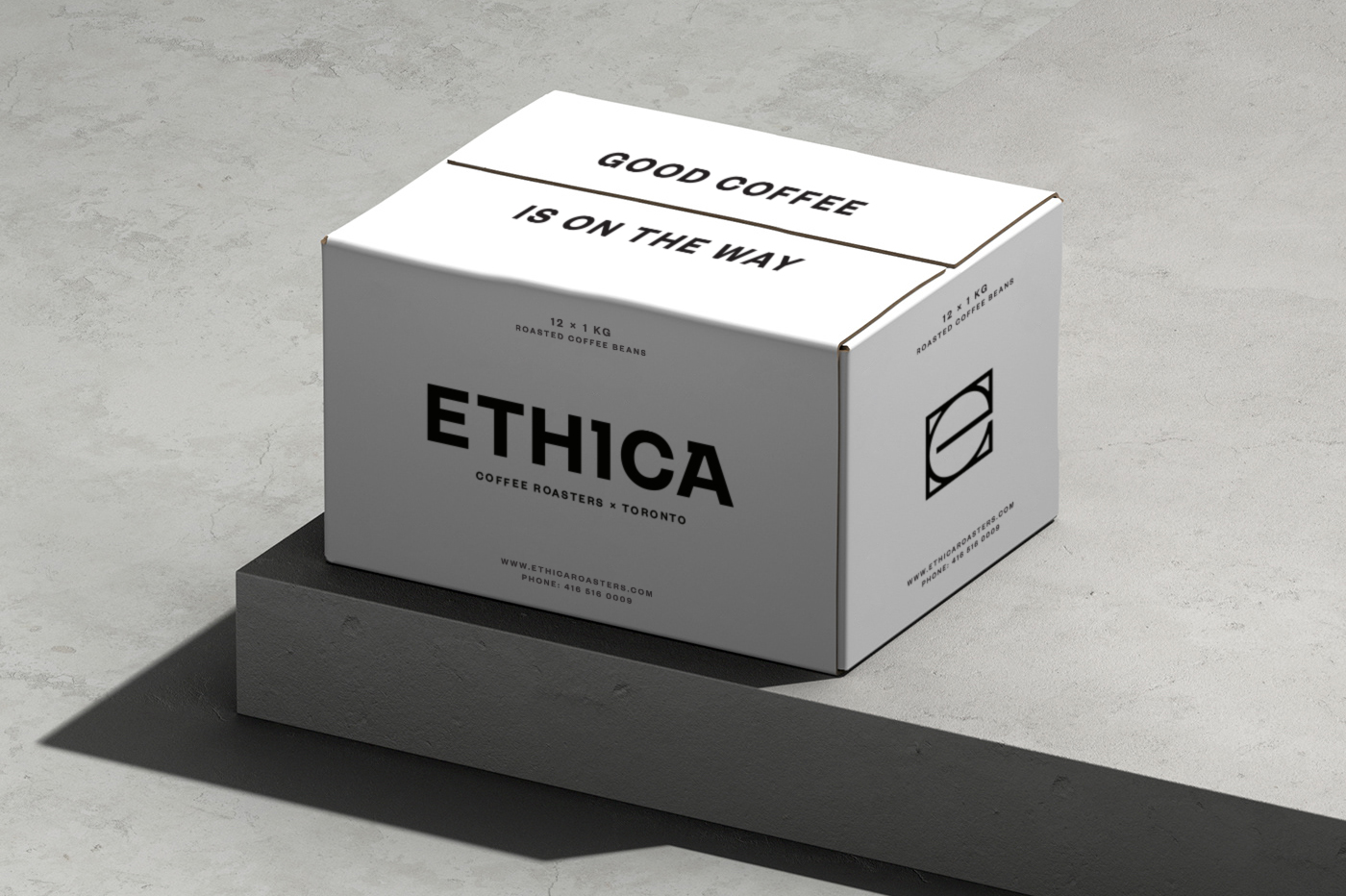 Брендинг и упаковка для Ethica Coffee Roasters