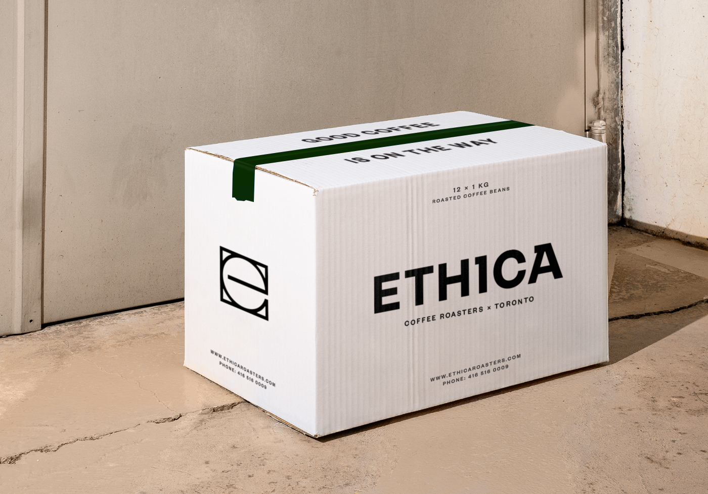 Ethica Coffee Roasters: брендинг и упаковка specialty-coffee